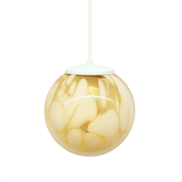 Lustre Pendente Taschibra Sfera P Conhaque Leitoso E27 Bivolt - 1