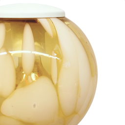 Lustre Pendente Taschibra Sfera P Conhaque Leitoso E27 Bivolt - 3