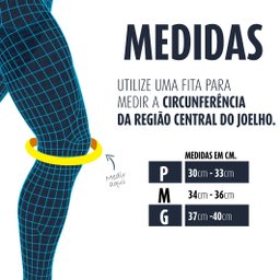 Par de Joelheira IronBrace Alasca - Neoprene 7 mm com costura ultra reforçada:G/Preto/Unissex - 2