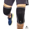Par de Joelheira IronBrace Alasca - Neoprene 7 mm com costura ultra reforçada:G/Preto/Unissex - 4