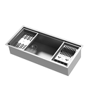 Ver imagem 1 de Cuba Inox Workstation Cozix Aisi 304 Escovada Gourmet Multifuncional para Cozinha Planejada