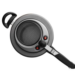 Panela de Pressão Antiaderente com Visor Grafite 4,5 Litros - 7