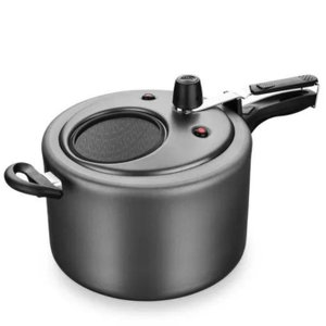 Panela de Pressão Antiaderente com Visor Grafite 4,5 Litros