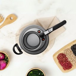 Panela de Pressão Antiaderente com Visor Grafite 4,5 Litros - 3