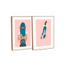 Quadro Decorativo Skate em 2 Telas com Moldura Filete - 3