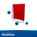 Ver imagem 6 de Cabeceira Estofada para Cama de Solteiro 90 Athena Suede