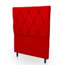 Ver imagem 4 de Cabeceira Estofada para Cama de Solteiro 90 Athena Suede