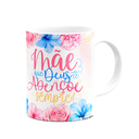 Ver imagem 2 de Caneca Floral Mães - Mãe, que Deus Te Abençoe Sempre!