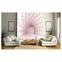 Ver imagem 2 de Papel De Parede Túnel Profundo Geométrico 3D At14