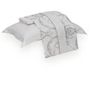 Ver imagem 3 de Jogo de Cama Solteiro 300 Fios Diamond - Kacyumara Estampado Claro