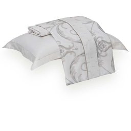 Jogo de Cama Solteiro 300 Fios Diamond - Kacyumara Estampado Claro - 3