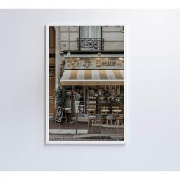 Quadro Bistrô Paris 80x120 Cm Vidro Impresso - 7