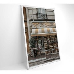 Quadro Bistrô Paris 80x120 Cm Vidro Impresso - 8