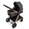 Carrinho de Bebê Moisés Romanzo 0 a 15kg - Infanti - Preto Bronze - 2