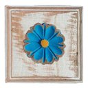 Ver imagem 4 de Kit Banheiro 3 Peças Toalheiro Cabideiro Porta Papel Papel Cor Azul