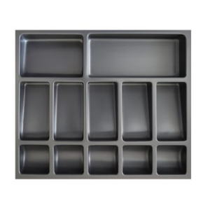 Organizador Cédulas e Moedas Caixa Registradora 49x42cm - Preto