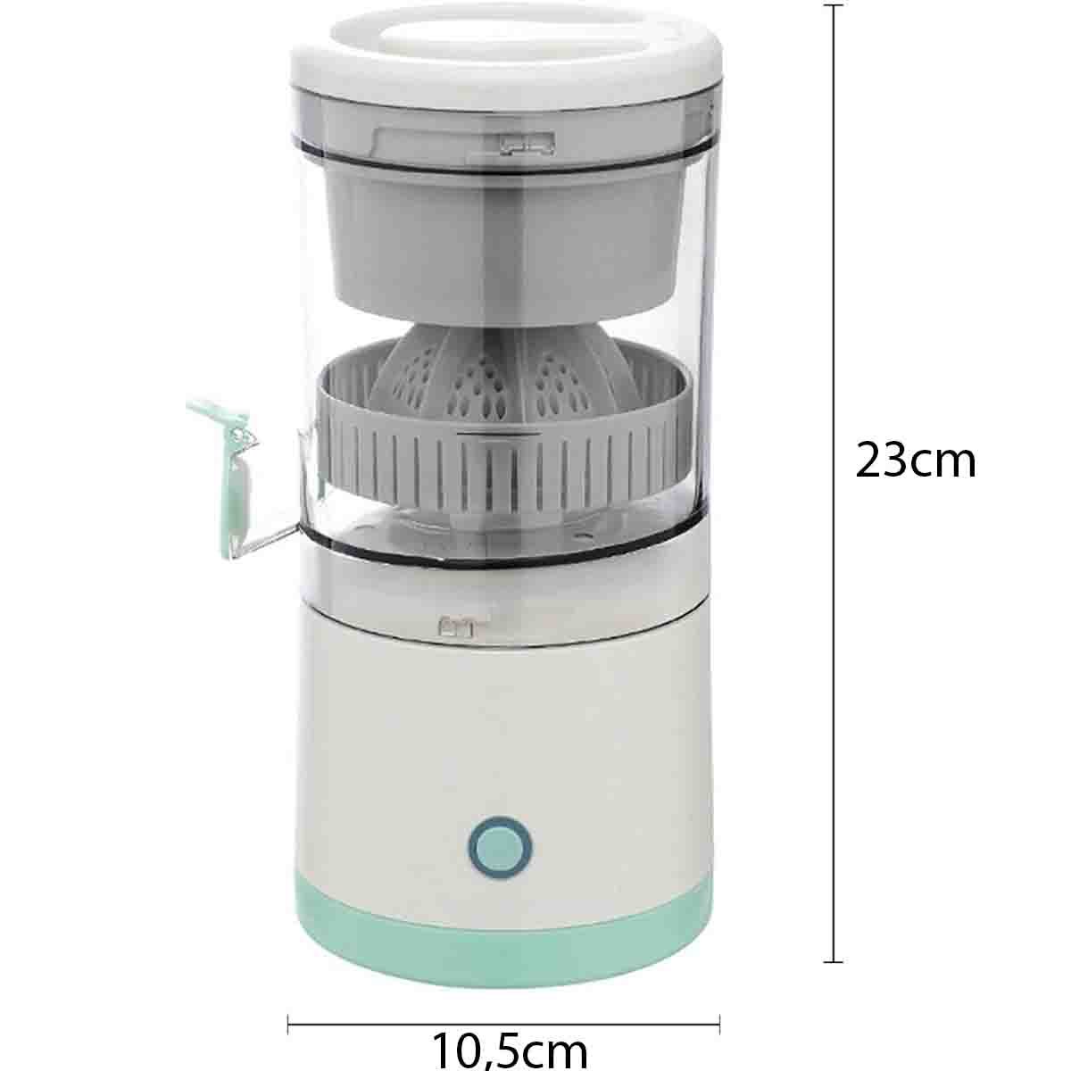 Espremedor Laranja Limao Frutas Sem Fio Portatil 45W Cozinha Culinaria Cocçao Suco Natural Casa Leva - 3