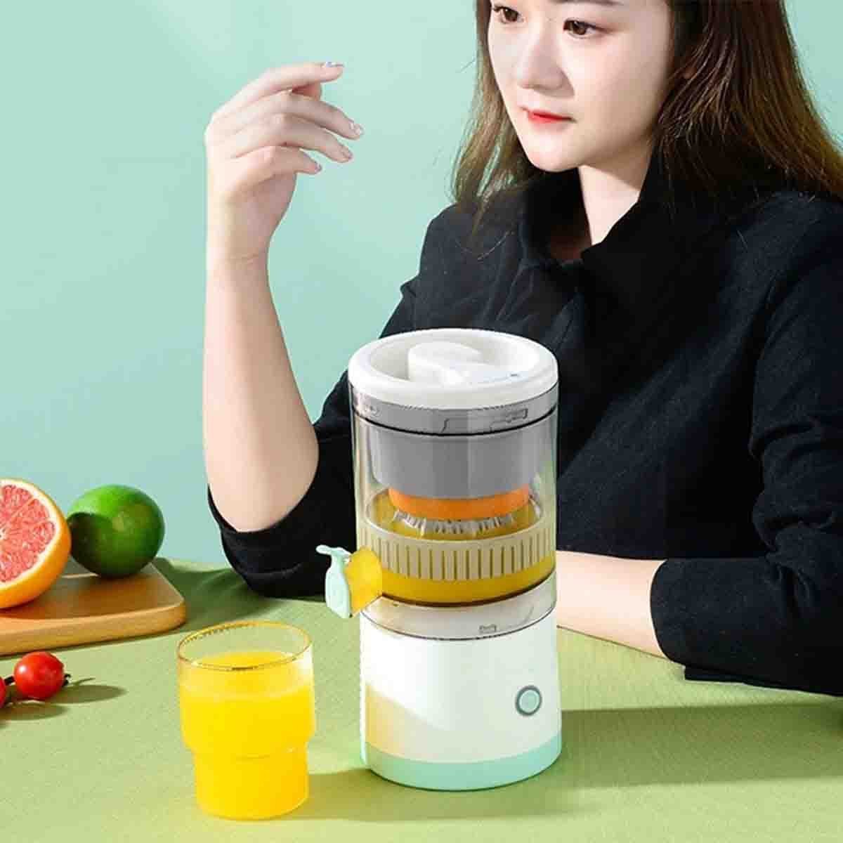 Espremedor Laranja Limao Frutas Sem Fio Portatil 45W Cozinha Culinaria Cocçao Suco Natural Casa Leva - 15