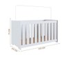 Berço Americano Branco - 4