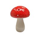 Ver imagem 1 de Escultura Cogumelo Floreira em Ceramica Luiz Salvador 10cm