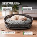 Ver imagem 5 de Cama Caminha Pet Sofá 75cm Futon Oval Acquablock