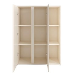 Conjunto de Escritório Office 4 Peças Mesa Gaveteiro Balcão Armário Oslo - 10