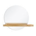 Ver imagem 2 de Espelho Funcional Shelf Pinus 60cm Redondo 60 cm