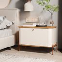 Ver imagem 1 de Mesa de Cabeceira Porto de Savana Off White Nature