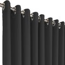 Ver imagem 3 de cortina blackout Napoli bloqueia luz 8,00 x 2,70 sala preto