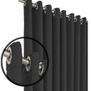 Ver imagem 5 de cortina blackout Napoli bloqueia luz 8,00 x 2,70 sala preto