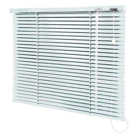Persiana Horizontal Verde Menta - 1,80m Larg X 1,60m Alt - Alumínio 25mm - Persianet