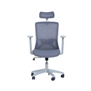 Ver imagem 3 de Cadeira de Escritório Ergonômica Nr17 Presidente Premium Dallas Office Cinza