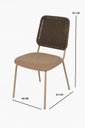 Ver imagem 7 de Cadeiras Jantar Encosto Junco Moderna Design Lançamento 2un