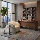 Ver imagem 6 de Poltrona Decorativa Organica Mehis Base Fixa Boucle Tce 1010 Moll