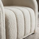 Ver mais imagens de Poltrona Decorativa Organica Mehis Base Fixa Boucle Tce 1010 Moll