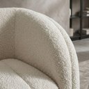 Ver imagem 7 de Poltrona Decorativa Organica Mehis Base Fixa Boucle Tce 1010 Moll