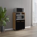 Ver imagem 6 de Balcao Multiuso 2 Fornos 60 Cm Tais Savana Preto Mobbs
