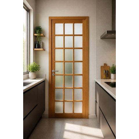 Folha de Porta Madeira Maciça 210CMX62CM Tauari Mapaf