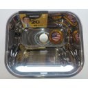 Ver imagem 4 de 5 Tanque Inox 40x34x20 Aço 304 Cozinha As Atacado Kit