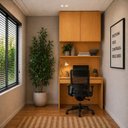 Ver imagem 5 de Escrivaninha com Painel e Aéreo 1 Gaveta 2 Portas MDF Altezza