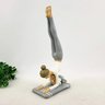Enfeite Estátua Mãe e Filho Ioga 24x11x6cm Decorativa - 5