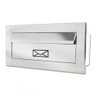Caixa de Correio Frente em Inox 20 Cm Profundidade - 1