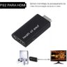 Adaptador Conversor Ps2 Áudio Vídeo Av para Cabo Hdmi - 3