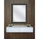 Ver imagem 7 de Aparador Penteadeira Console Suspenso Laqueado Branco