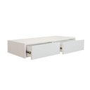 Ver imagem 3 de Aparador Penteadeira Console Suspenso Laqueado Branco