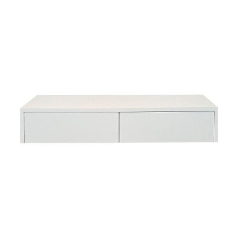 Aparador Penteadeira Console Suspenso Laqueado Branco
