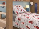 Ver imagem 2 de Jogo de Cama 100% Algodão Solteiro Estampado Spider Man 3 peças- Lepper