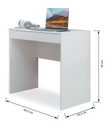 Ver imagem 3 de Mesa de Computador Bari 84,5cm - Móveis Sul - Branco