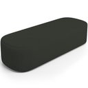 Ver imagem 1 de Puff Decorativo Orgânico para Living Quarto 195cm Doha W01 Linho Verde Musgo - Lyam Decor