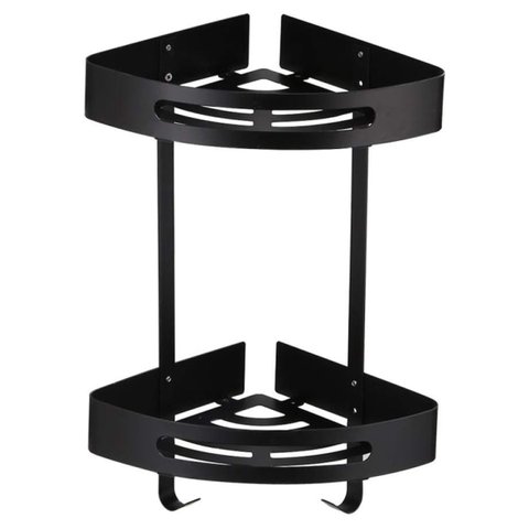 Suporte Prateleira Canto Banheiro Shampoo Condicionar Sabonete Box Saboneteira Lavanderia Organizaça